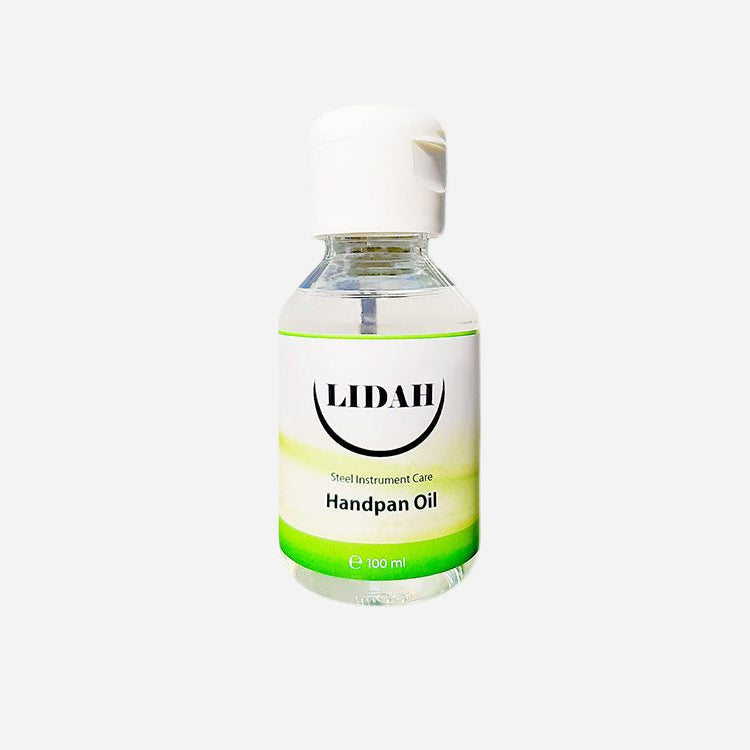 LIDAH Handpan Oil with a white background