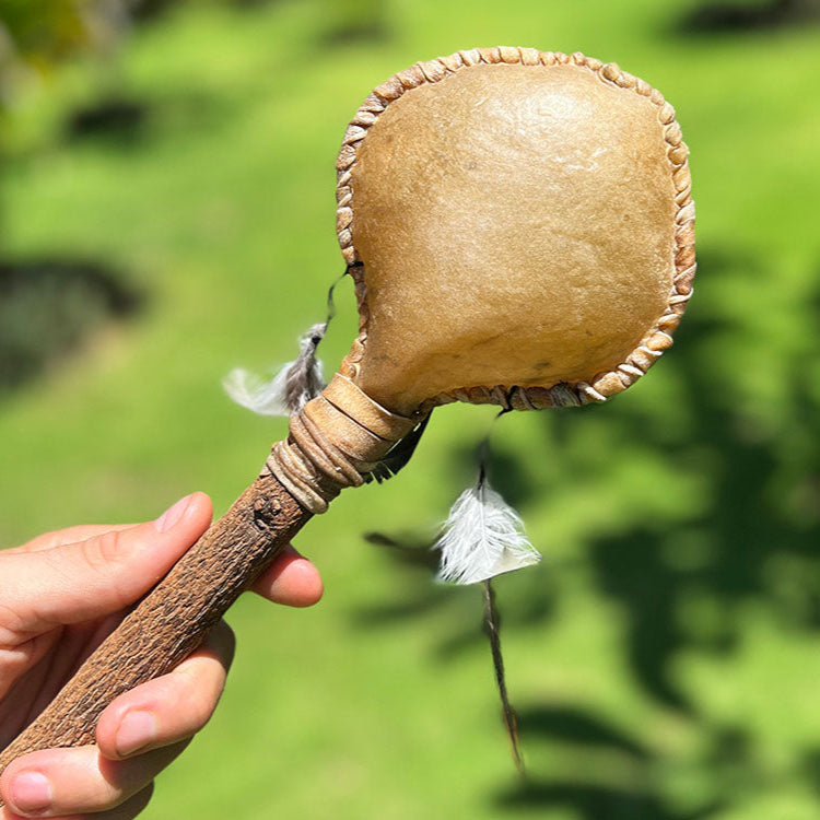LIDAH® Shamanic Shaker handcrafted from natural materials