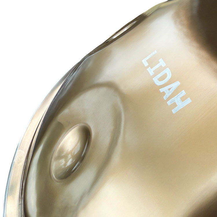 Compact steel Mini Handpan offering pure, balanced sound